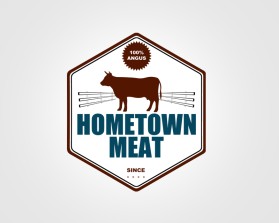 Hometown Meat entry by logohub