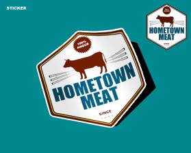Hometown Meat entry by logohub