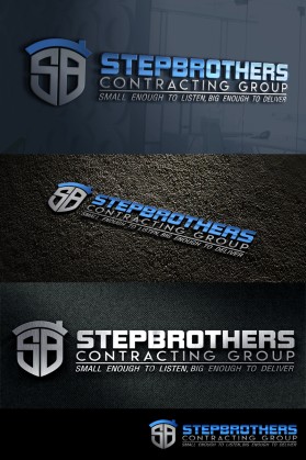 Winning entry: Stepbrothers Contracting Group entry by dewi