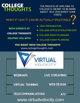 CollegeThoughts and VirtualVelocity entry by sandeep_rs