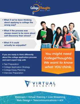 CollegeThoughts and VirtualVelocity entry by dsdezign