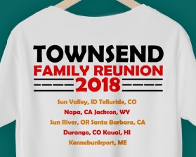 Family Reunion T-shirt entry by logohype