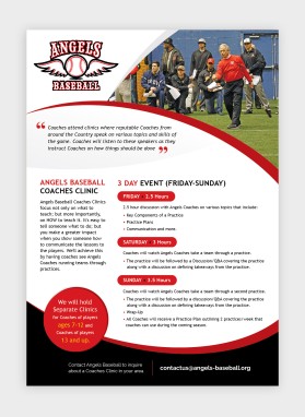 Angels Baseball entry by KRUPA TAPAN MEHTA