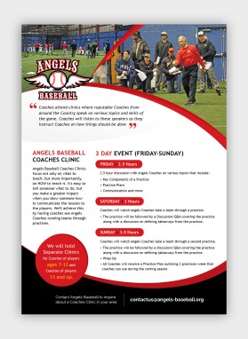 Angels Baseball entry by KRUPA TAPAN MEHTA