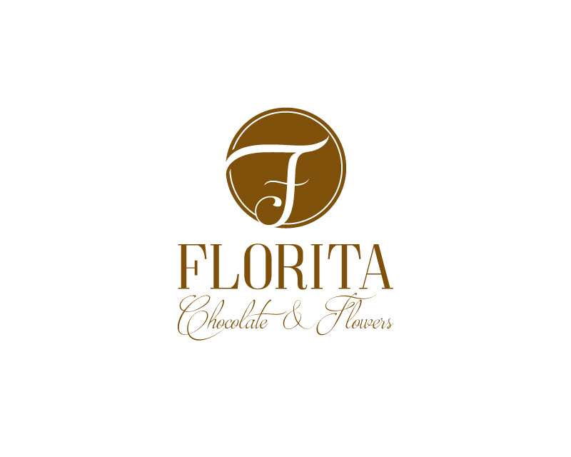 Logo Design for FLORITA chocolate & flowers