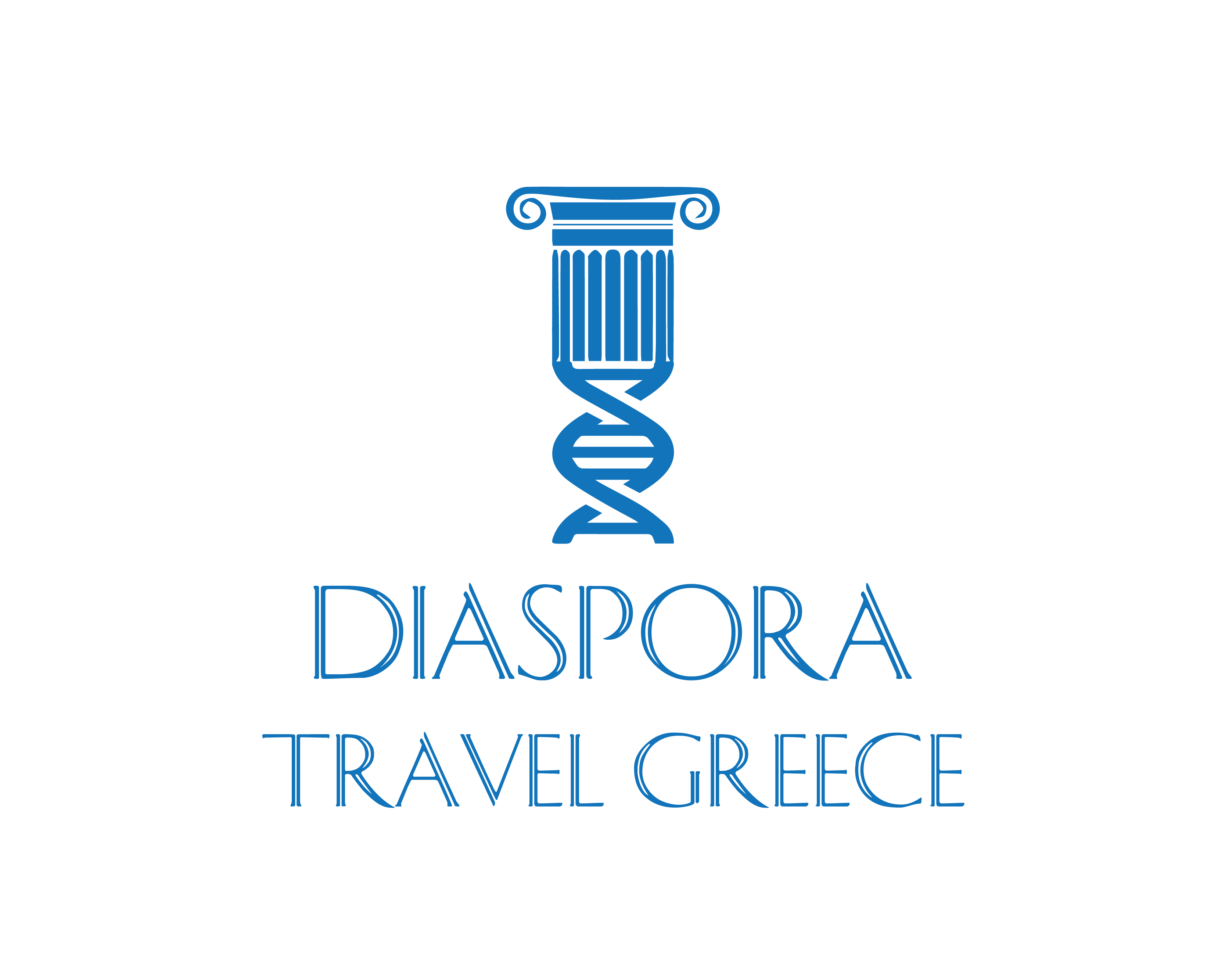 Logo Design for Diaspora Travel Greece