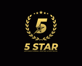 5 Star Air Conditioning, Heating &amp; Electrical entry by dsdezign