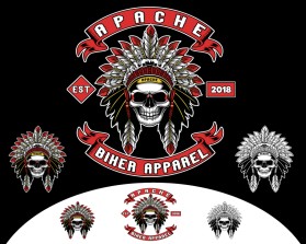 Winning entry: Apache Biker Apparel entry by CUPU