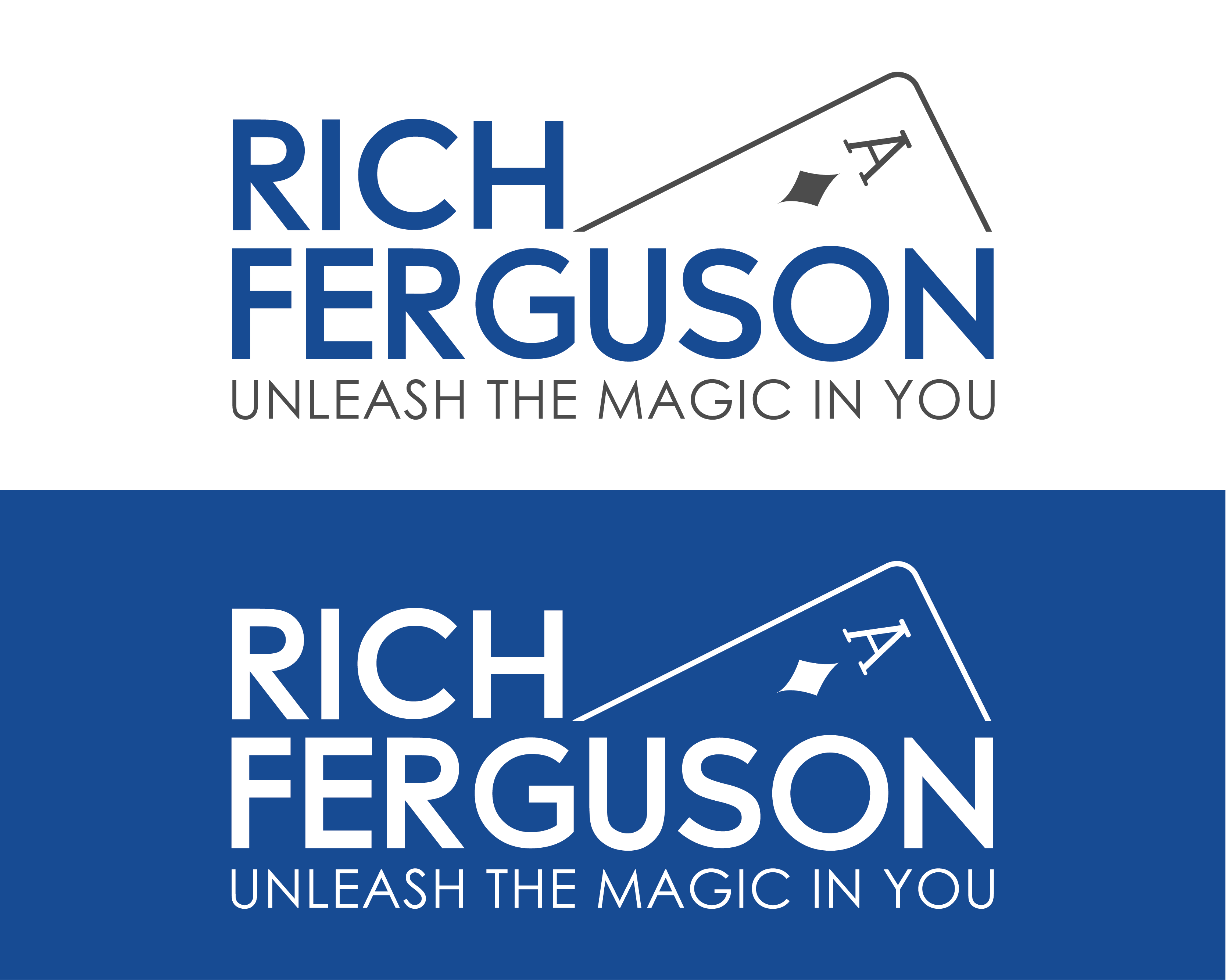 Logo Design for Magician / Speaker Rich Ferguson