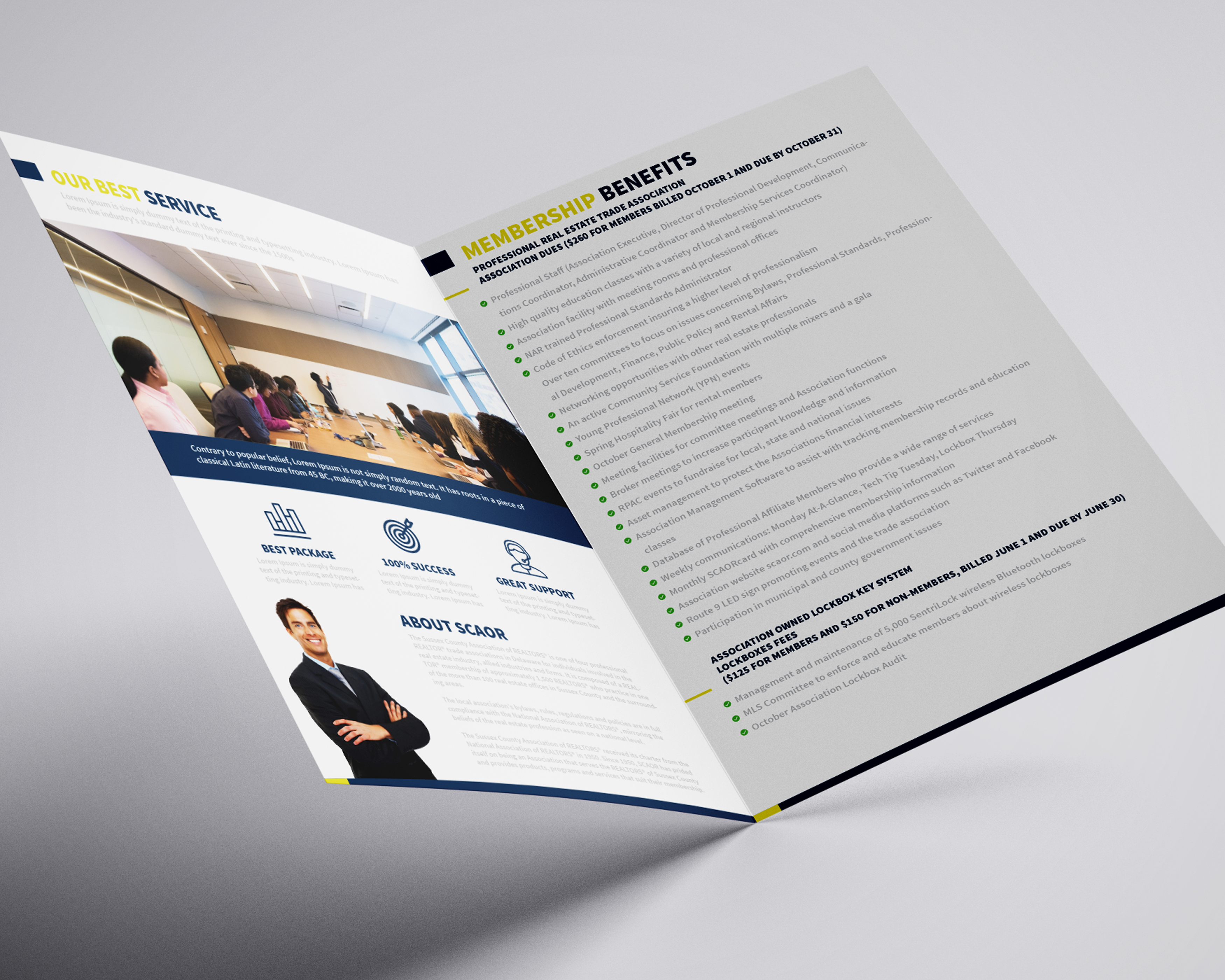 Brochure Design entry 1630034 submitted by leedatlate