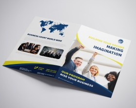 Brochure Design entry 1630035 submitted by leedatlate