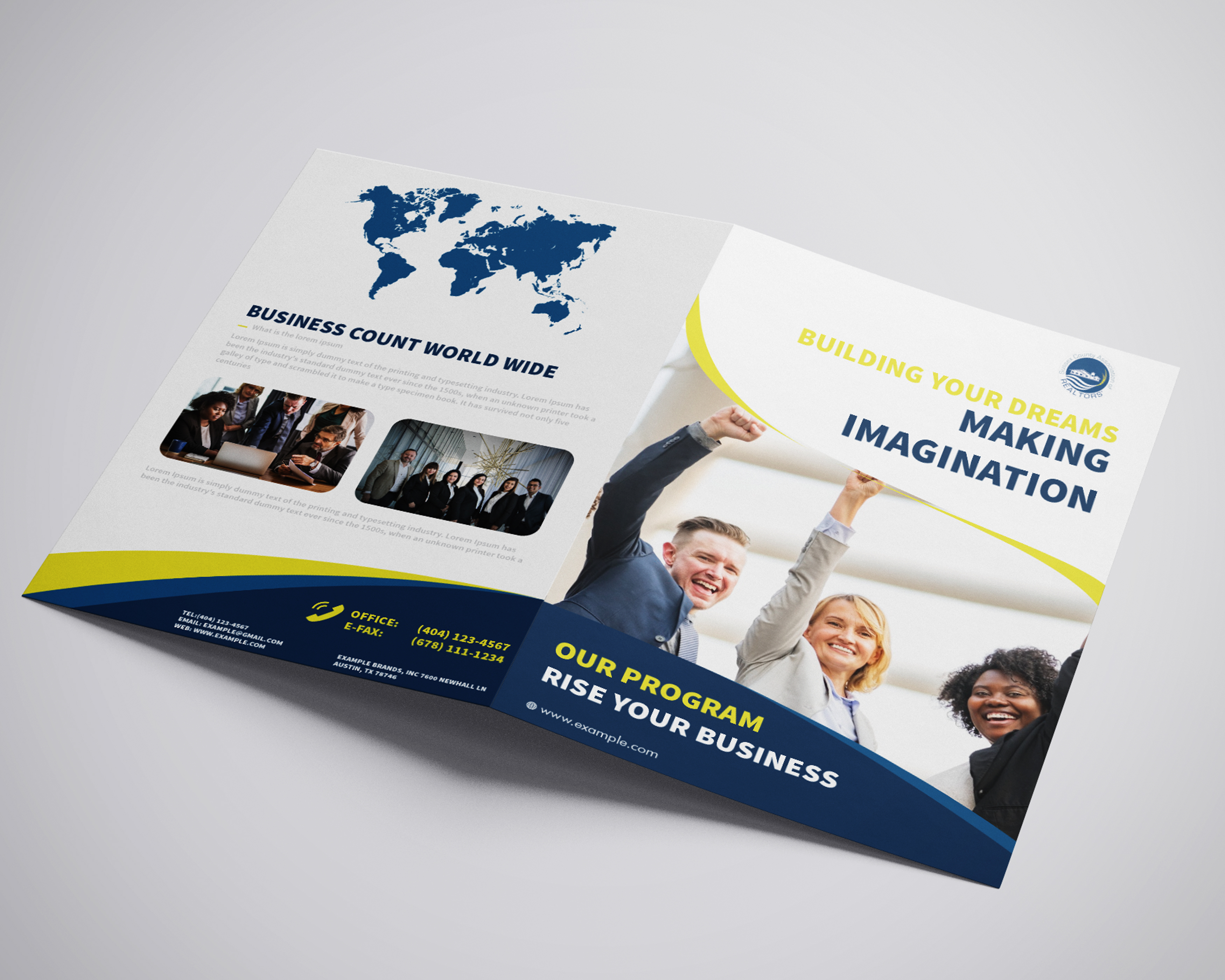 Brochure Design entry 1630035 submitted by leedatlate