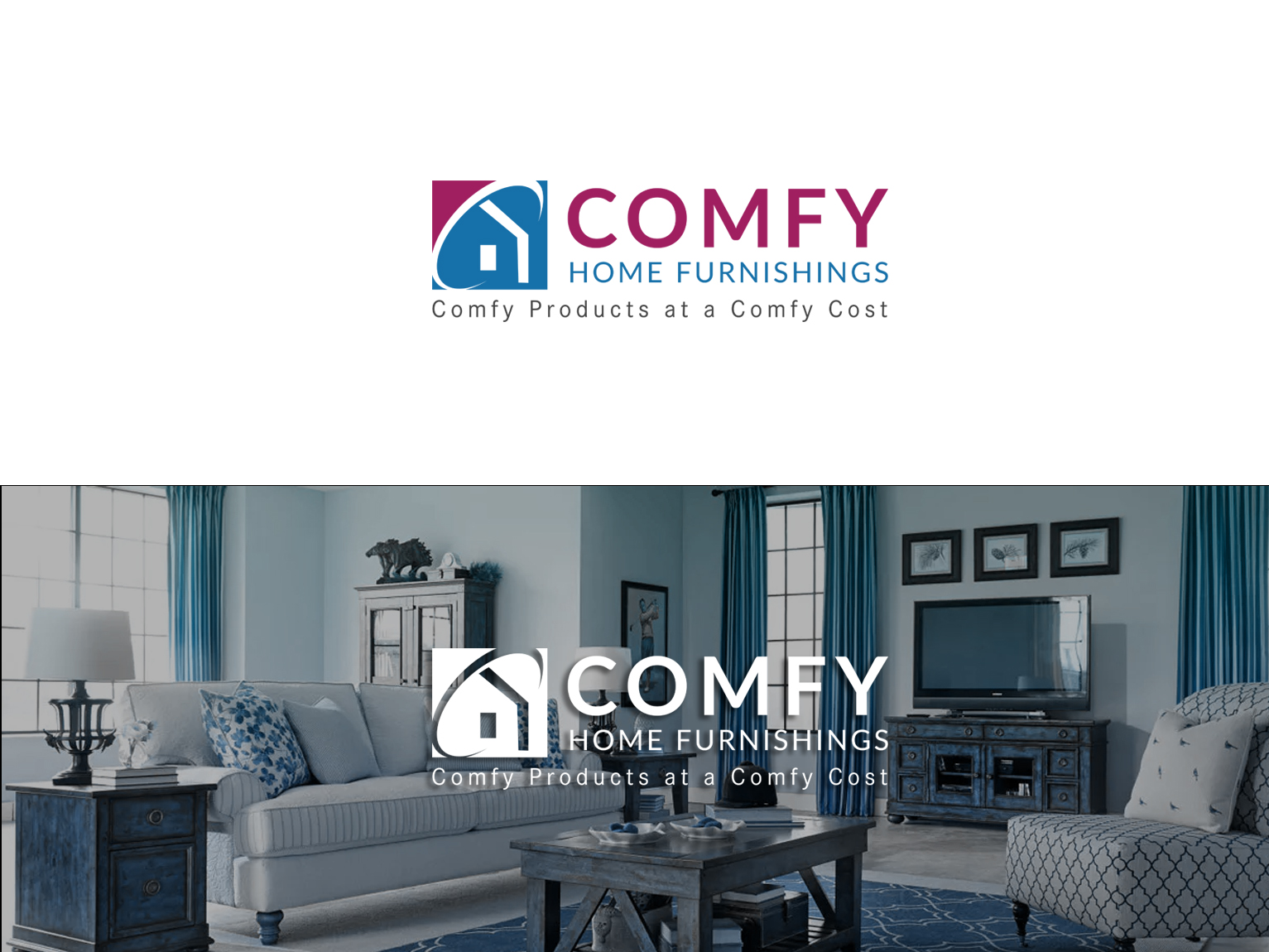 Logo Design for Comfy Home Furnishings