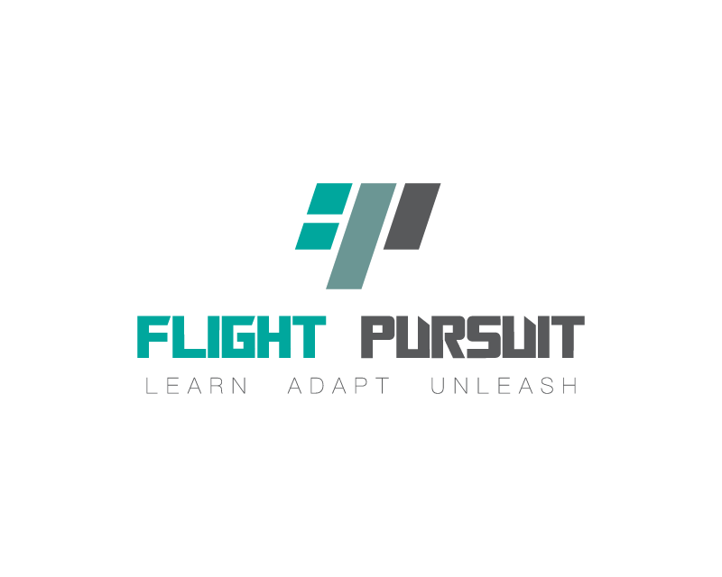 Logo Design for Flight Pursuit or FP(F reversed)