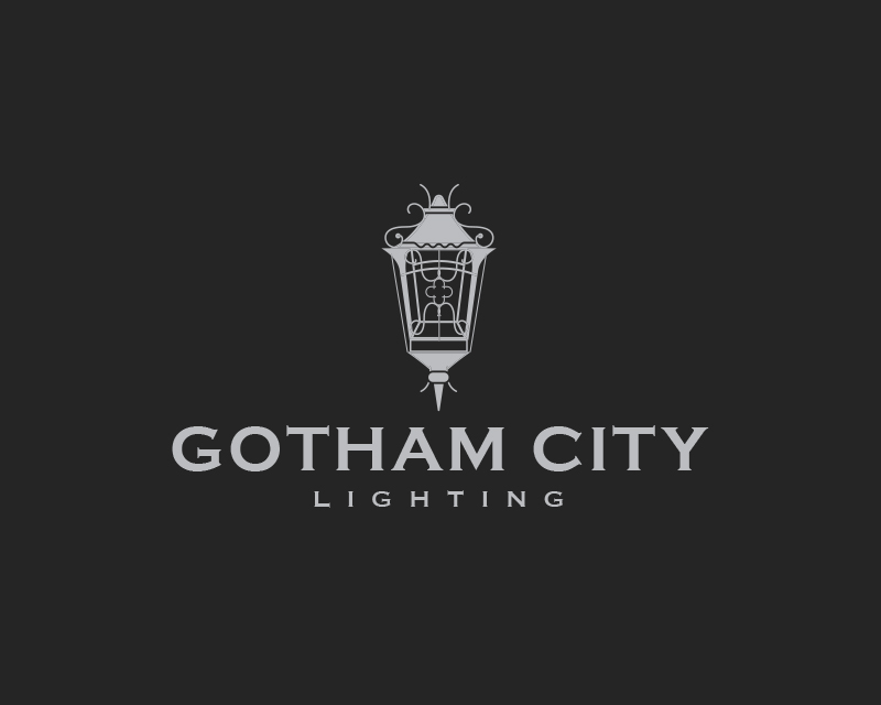 Logo Design for Gotham City Lighting