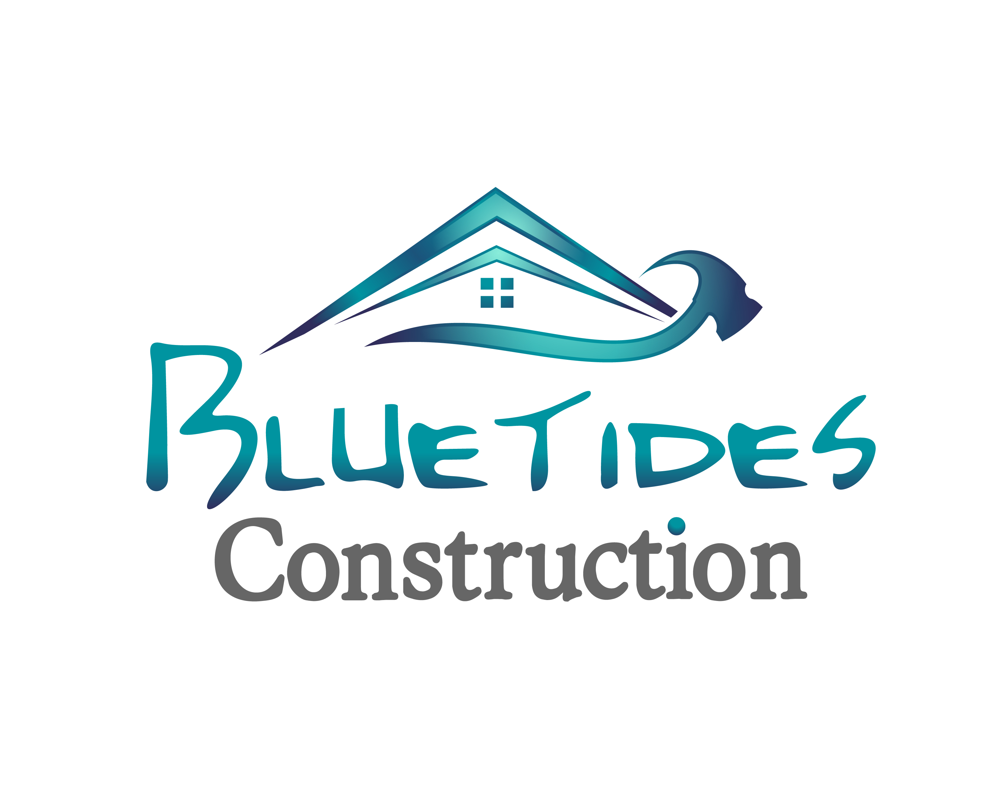 Logo Design for BlueTides Construction