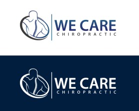 Winning entry: We Care Chiropractic entry by logohub