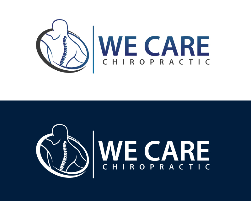 Logo Design for We Care Chiropractic