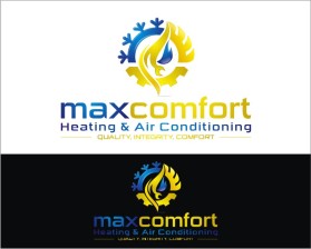 Max Comfort Heating &amp; Air Conditioning entry by wildbloom
