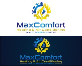 Max Comfort Heating &amp; Air Conditioning entry by wildbloom