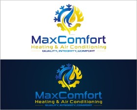 Max Comfort Heating &amp; Air Conditioning entry by wildbloom