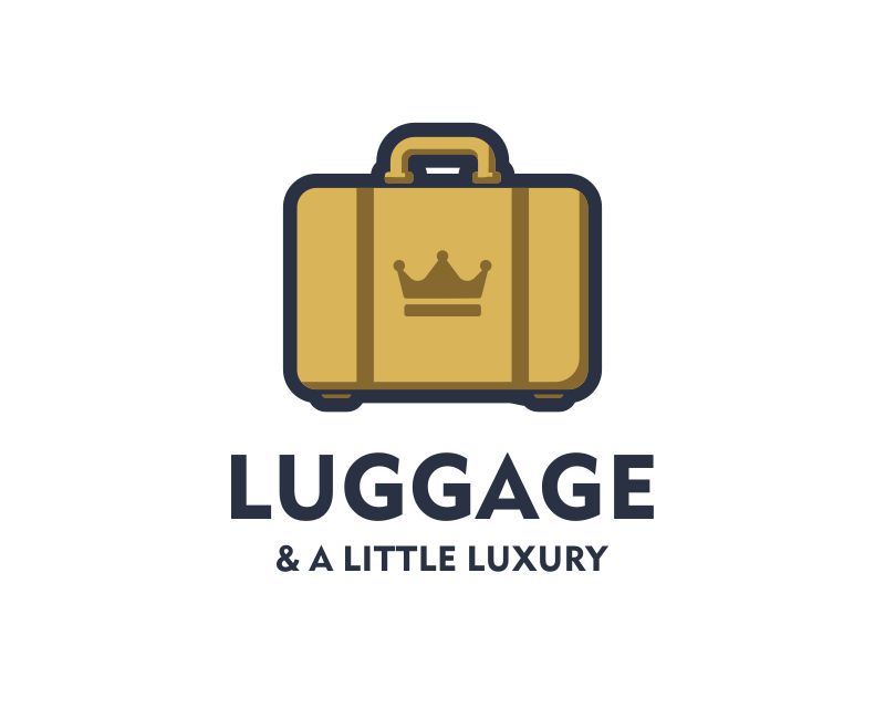 Logo Design for Luggage &amp; A Little Luxury