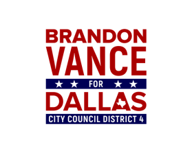 Brandon Vance for Dallas City Council District 4 entry by Fathenry