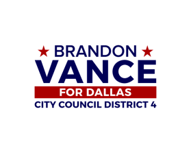 Brandon Vance for Dallas City Council District 4 entry by Fathenry