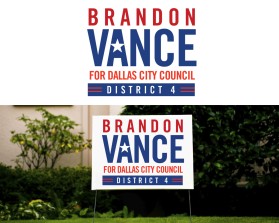 Brandon Vance for Dallas City Council District 4 entry by quimcey