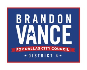 Brandon Vance for Dallas City Council District 4 entry by quimcey