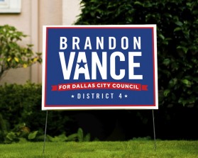 Brandon Vance for Dallas City Council District 4 entry by quimcey