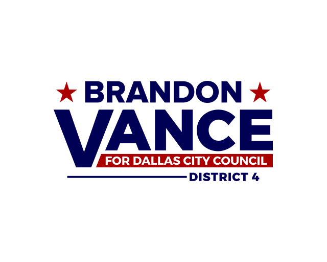 Logo Design for Brandon Vance for Dallas City Council District 4