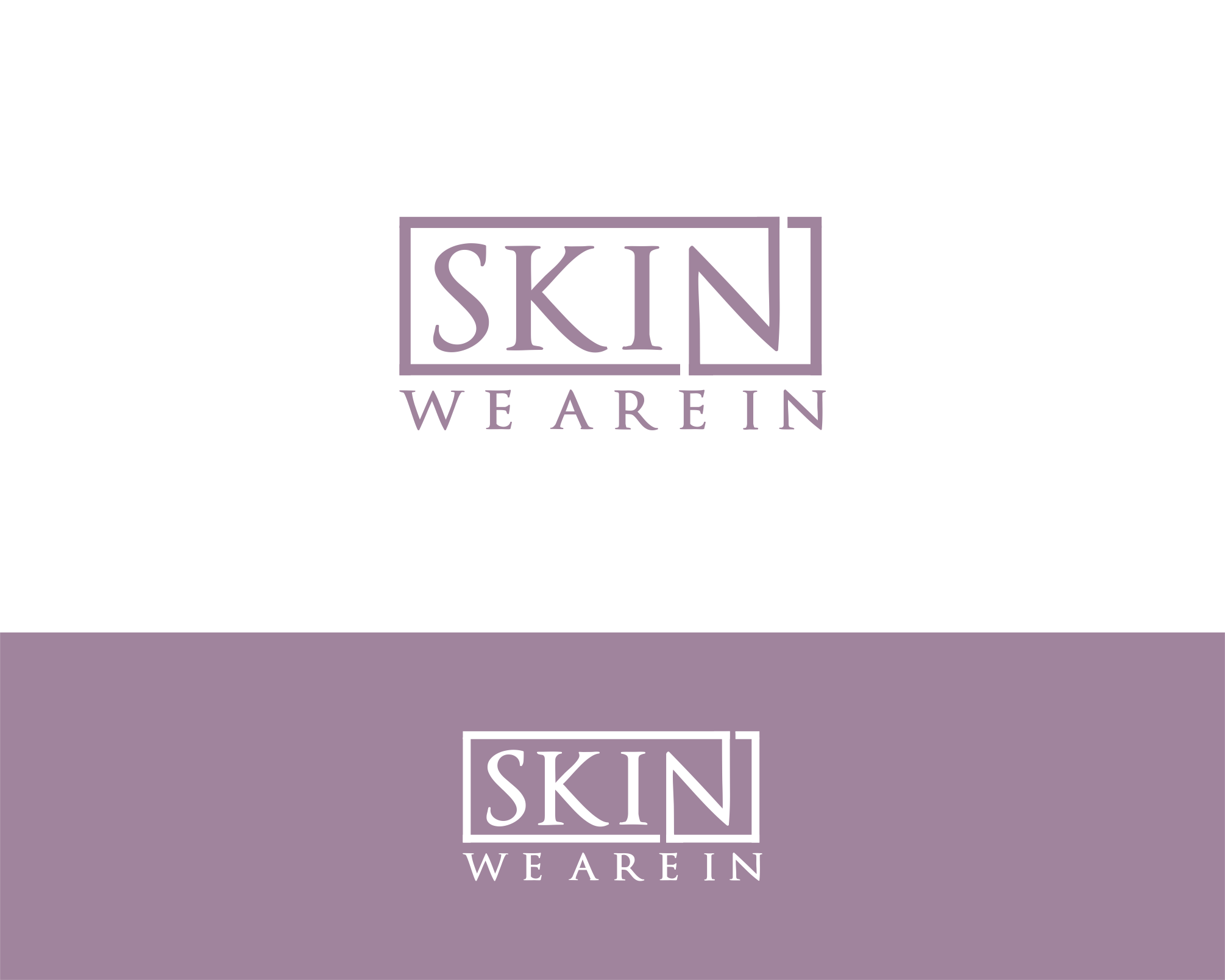 Logo Design for Skin We Are In