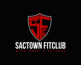 "Sactown Fitclub" &amp; "The Release Candidate" entry by logohub