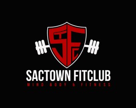 "Sactown Fitclub" &amp; "The Release Candidate" entry by logohub