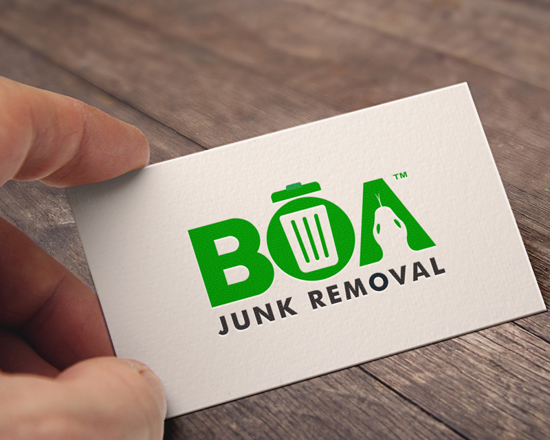 Logo Design for BOA JUNK REMOVAL