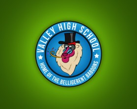 Valley High School entry by logohub