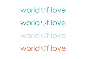 WORLD OF LOVE TV SHOW LOGO entry by A-Line