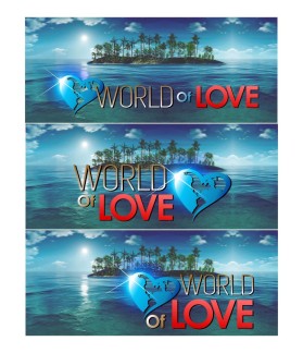 WORLD OF LOVE TV SHOW LOGO entry by WoAdek