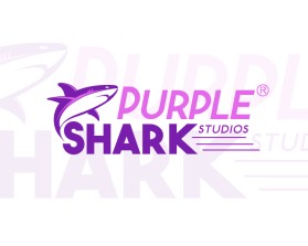 Purple Shark Studios entry by beekitty7