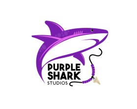 Purple Shark Studios entry by beekitty7