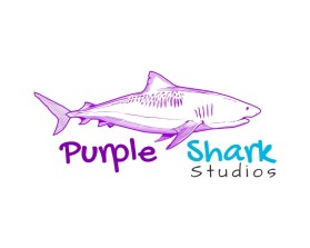 Purple Shark Studios entry by paragraphikadesigns