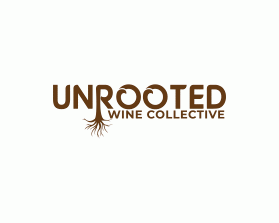 UNROOTED WINE COLLECTIVE entry by dsdezign