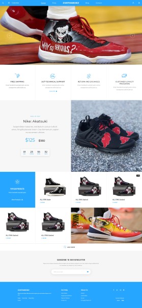 CUSTOMKIKX.com entry by Creative Pandemonium