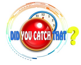 DID YOU CATCH THAT? TV Show Logo entry by webexpress