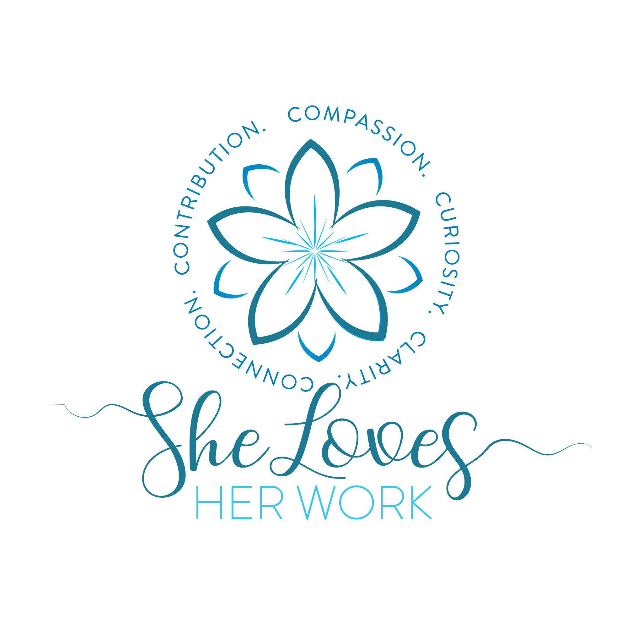 Logo Design for She Loves Her Work www.shelovesherwork.com