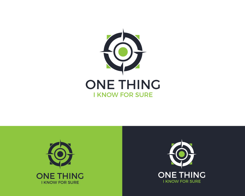 Logo Design for One thing I know for Sure