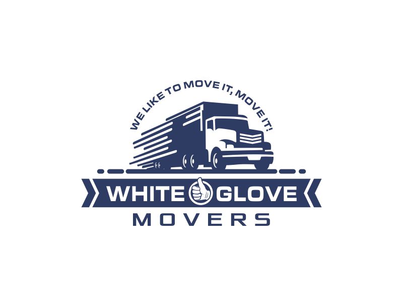 Logo Design for White Glove Movers