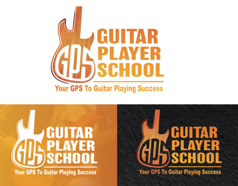 Logo Design for The Guitar Player School