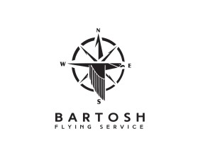 Winning entry: Bartosh Flying Service entry by Edge Creative